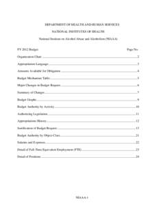 Section 508 Usability  DEPARTMENT OF HEALTH AND HUMAN SERVICES NATIONAL INSTITUTES OF HEALTH National Institute on Alcohol Abuse and Alcoholism (NIAAA)