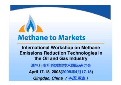 International Workshop on Methane Emissions Reduction Technologies in the Oil and Gas Industry