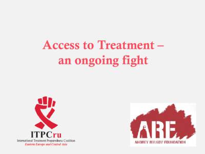 Anya Sarang - Access to Affordable HCV Treatments