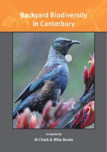 Backyard Biodiversity Booklet FINAL 2011.indd