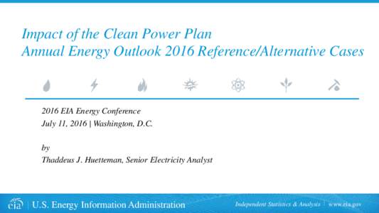 Annual Energy Outlook 2016 Early Release: Annotated Summary of  Two Cases