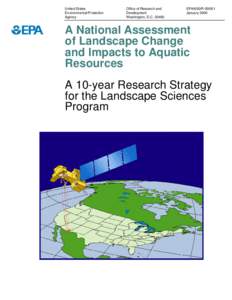 Environmental social science / Environmental design / Landscape / Cartography / Landscape ecology / Remote sensing / Landscape architecture / United States Environmental Protection Agency / Monica Turner / Environment / Earth / Geography