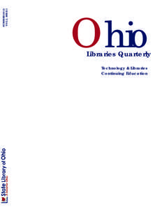 Ohio Libraries Quarterly Vol. 1 Issue 1