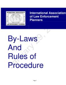 International Association of Law Enforcement Planners