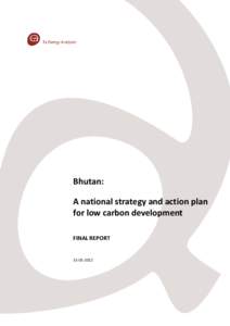A national strategy and action plan for low carbon development