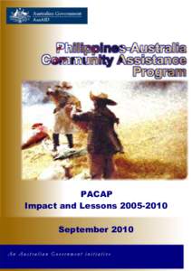 PACAP Impact and LessonsSeptember 2010 PACAP