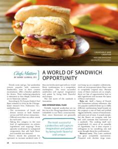 Profitable Restaurant Sandwich Trends | Gordon Food Service