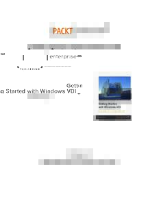 Getting Started with Windows VDI  Andrew Fryer Chapter 8 