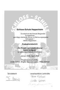 Schloss-Schule Heppenheim Grundschule des Kreises Bergstraße Europaschule ganztägig arbeitende Schule mit Betreuungsangebot SchulgasseHeppenheim