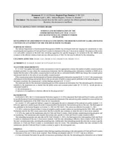 Document: IC[removed]Notice, Register Page Number: 25 IR 2315 Source: April 1, 2002, Indiana Register, Volume 25, Number 7 Disclaimer: This document was created from the files used to produce the official (printed) India