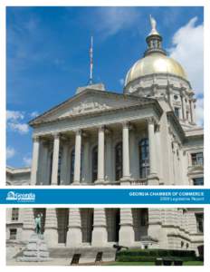 GEORGIA CHAMBER OF COMMERCE 2009 Legislative Report GEORGIA CHAMBER OF COMMERCE[removed]Legislative Report