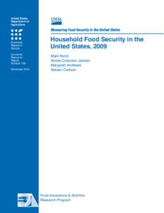 Household Food Security 2009-Nord.indd