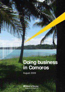 Doing business in Comoros August 2009