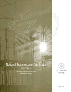 National Transmission Grid Study Issue Papers
