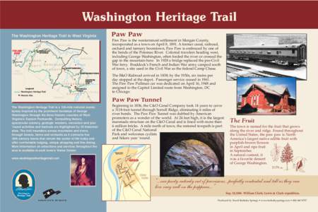 Washington Heritage Trail The Washington Heritage Trail in West Virginia 68 70