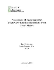 Electric power distribution / Electric power / Wireless / Measuring instruments / Smart grid / Smart meter / Cell site / Electricity meter / Federal Communications Commission / Technology / Energy / Electromagnetism