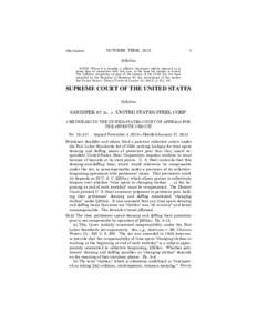 Sandifer v. United States Steel Corp)