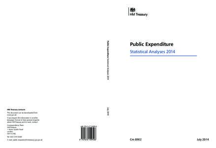 Macroeconomics / Statistics / Public economics / Budgets / National accounts / Government / United Kingdom budget 2007–08 / Public finance / HM Treasury / Public Expenditure Statistical Analyses