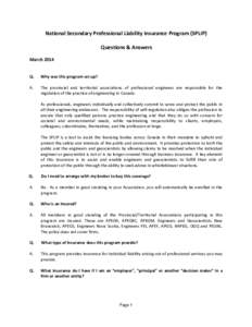 Liability insurance / Business / Professional liability insurance / Whistleblower / Risk purchasing group / CAMICO / Types of insurance / Financial economics / Insurance