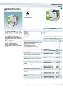 MARKING system Printers