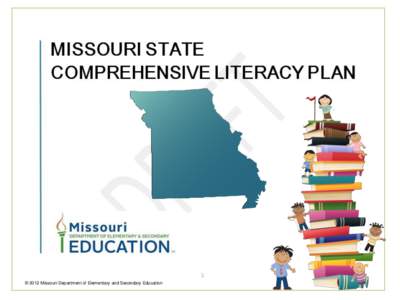 Missouri State Comprehensive Literacy Plan