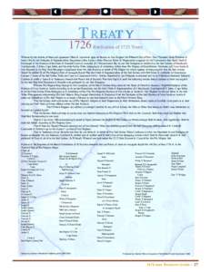 T REAT Y[removed]Ratification of 1725 Treaty