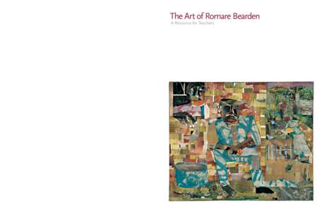 The Art of Romare Bearden: A Resource for Teachers