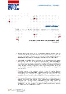 Fertile Crescent / East Jerusalem / Positions on Jerusalem / Israeli settlement / Shuafat / Silwan / Gilo / Israel / Benjamin Netanyahu / Israeli–Palestinian conflict / Asia / Jerusalem