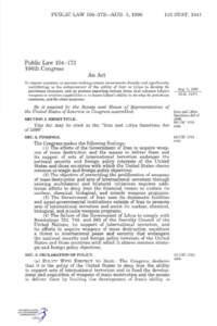PUBLIC LAW[removed]—AUG. 5, [removed]STAT[removed]Public Law[removed]104th Congress