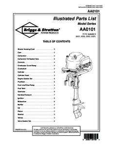 FORM MS–5131–[removed]REPLACES FORM MS–5131–[removed]AA0101  Illustrated Parts List