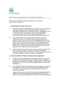 Environment / Ramsar Convention / Geography / Man and the Biosphere Programme / Ramsar /  Mazandaran / Protected areas of Poland / Protected areas / Human geography / World Database on Protected Areas