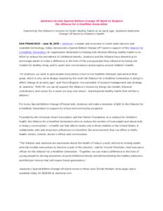 Microsoft Word - Alliance Press Release FINAL.docx