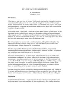 Asia / Politics of Burma / Aung San Suu Kyi / Burmese anti-government protests / National League for Democracy / Aung San / Free Burma Rangers / Free Burma Coalition / Myitsone Dam / Burma / Burmese people / Burmese democracy movement