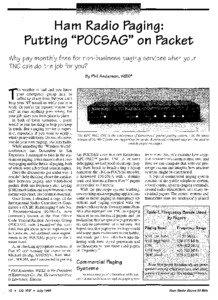 Mobile technology / Consumer electronics / POCSAG / Pager / Packet radio / Pg / Two-way radio / Ultra high frequency / Paging / Technology / Radio paging / Wireless