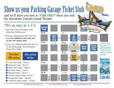Lincoln Grand Theatre Parking Map