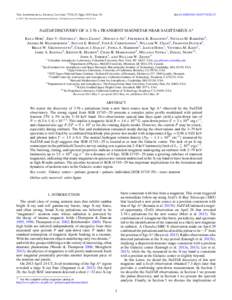 The Astrophysical Journal Letters, 770:L23 (5pp), 2013 June 20  C[removed]doi:[removed][removed]L23