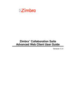 Software / Zimbra / Comparison of email clients / Push email / Email / Computer-mediated communication / Computing