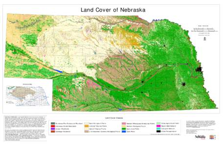 Land Cover of Nebraska Scale 1:800,[removed]