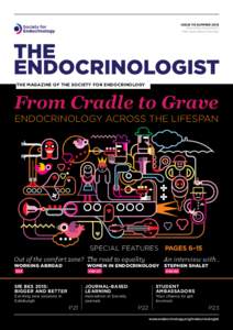ISSUE 116 SUMMER 2015 ISSNPRINT) ISSNONLINE) THE MAGAZINE OF THE SOCIETY FOR ENDOCRINOLOGY
