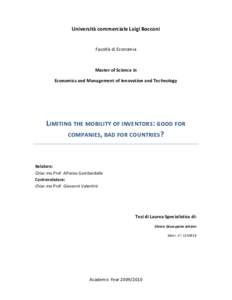 Science and technology studies / Innovation / Economic theories / Macroeconomics / Technological change / Non-compete clause / Competition law / Competitiveness / Competition / Economics / Knowledge / Science