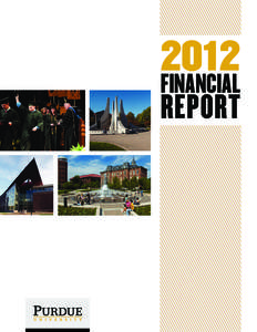 2012 FINANCIAL REPORT  LETTER OF TRANSMITTAL