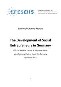 Public administration / Social entrepreneurship / Welfare / Entrepreneur / Endeavor / Structure / Social innovation / Social work / Voluntary sector / Social enterprise / Social economy / Entrepreneurship