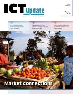 Issue 61 August 2011 GPS and smartphones improve cocoa production in the Caribbean