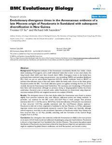 BMC Evolutionary Biology  BioMed Central