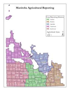 Manitoba Agricultural Reporting  Kelsey Crop Reporting Districts