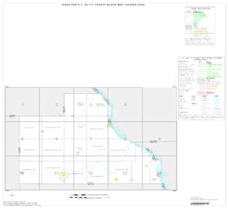 INDEX FOR P.L[removed]COUNTY BLOCK MAP (CENSUS[removed]INDEX MAP LEGEND SYMBOL NAME STYLE