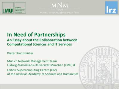 Microsoft PowerPoint[removed]Cairns - ICCS2014 - In Need of Partnerships - An Essay [Kompatibilitätsmodus]