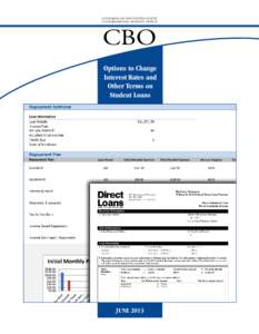 Options to Change Interest Rates and Other Terms on Student Loans