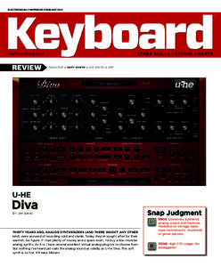ELECTRONICALLY REPRINTED FROM MAY[removed]REVIEW keyboardmag.com