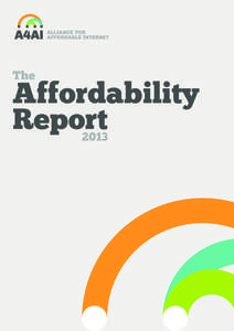 The  Affordability Report 2013